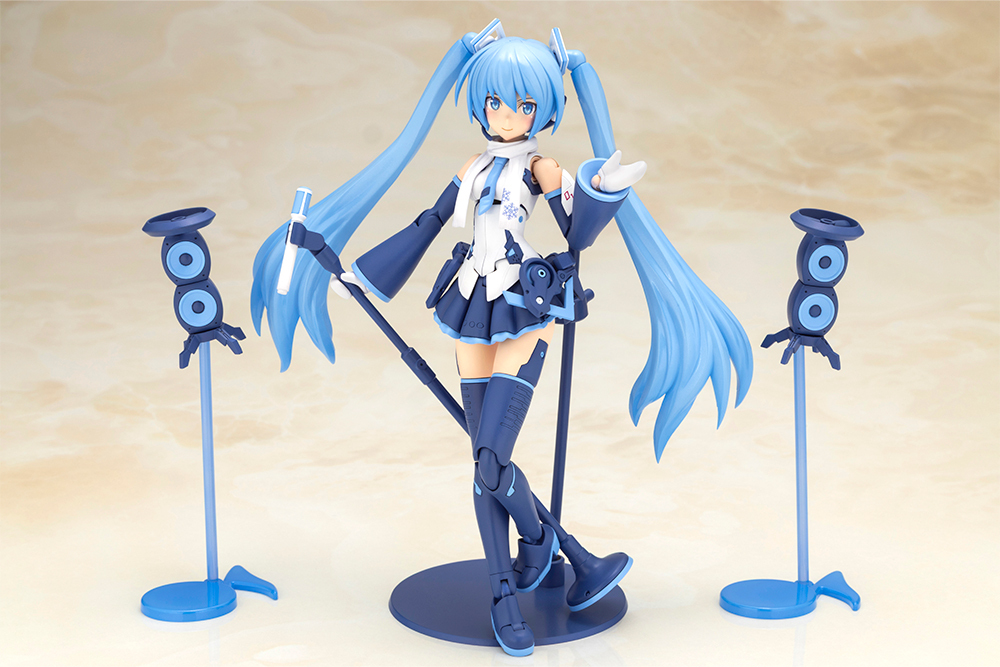 FRAME MUSIC GIRL 機音少女雪初音Another Color Ver. 組裝模型(FG10