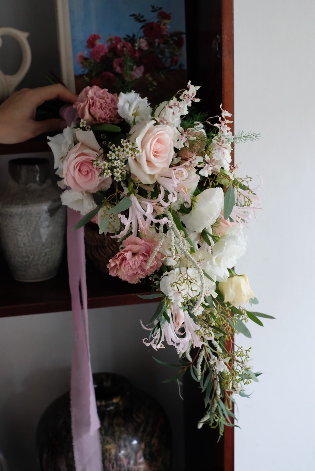 暖流｜瀑布型捧花