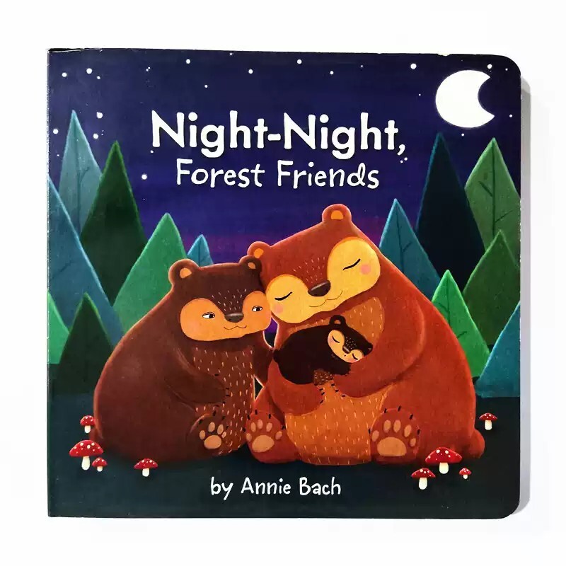 Night-Night,Forest Friends 晚安,森林朋友 0歲+【正品】原版英文紙板繪本