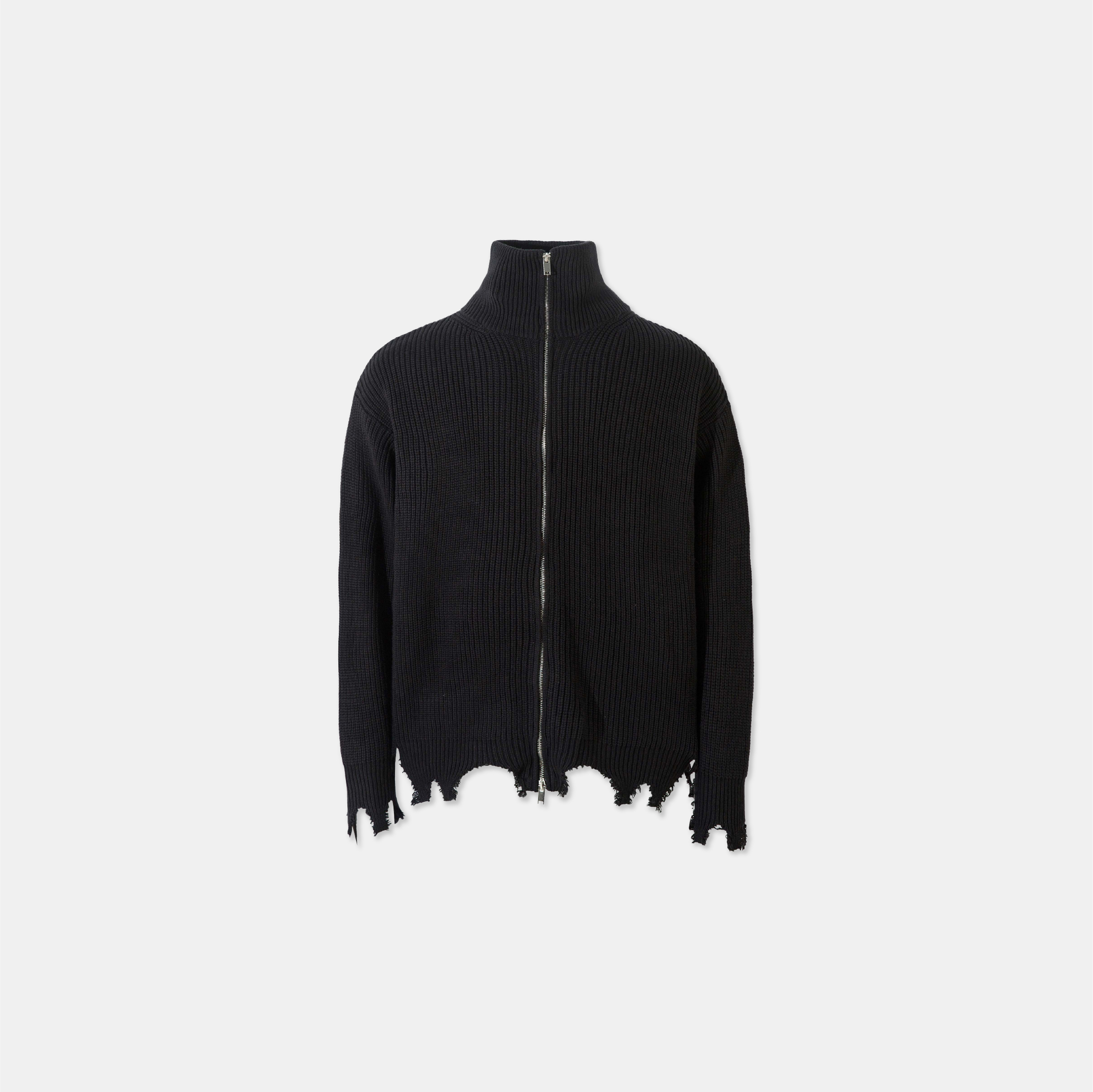 ACR 廢墟浪漫 破損 前衛 針織 外套