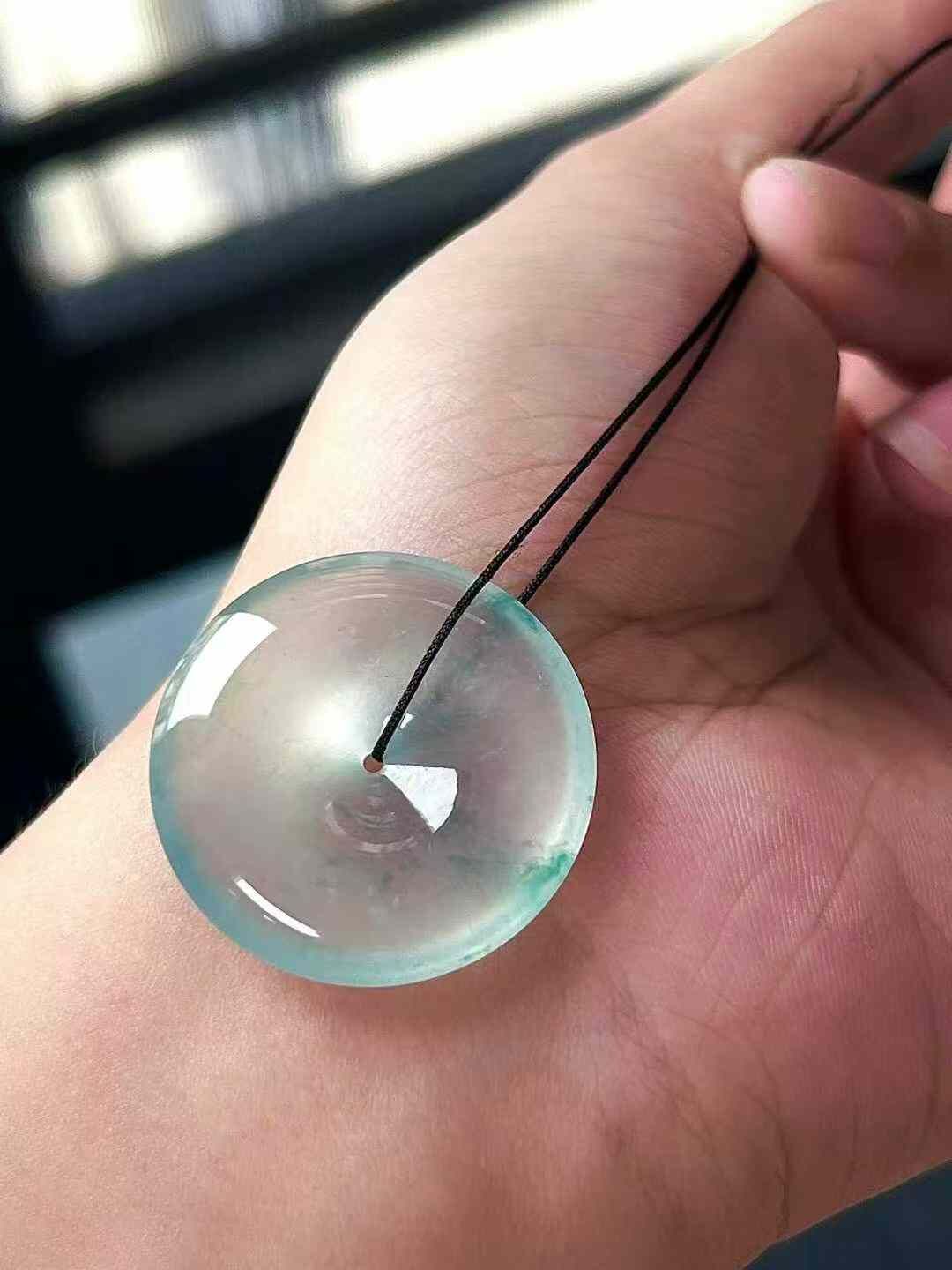 1023355 翡翠平安扣 (27.7mm直徑)