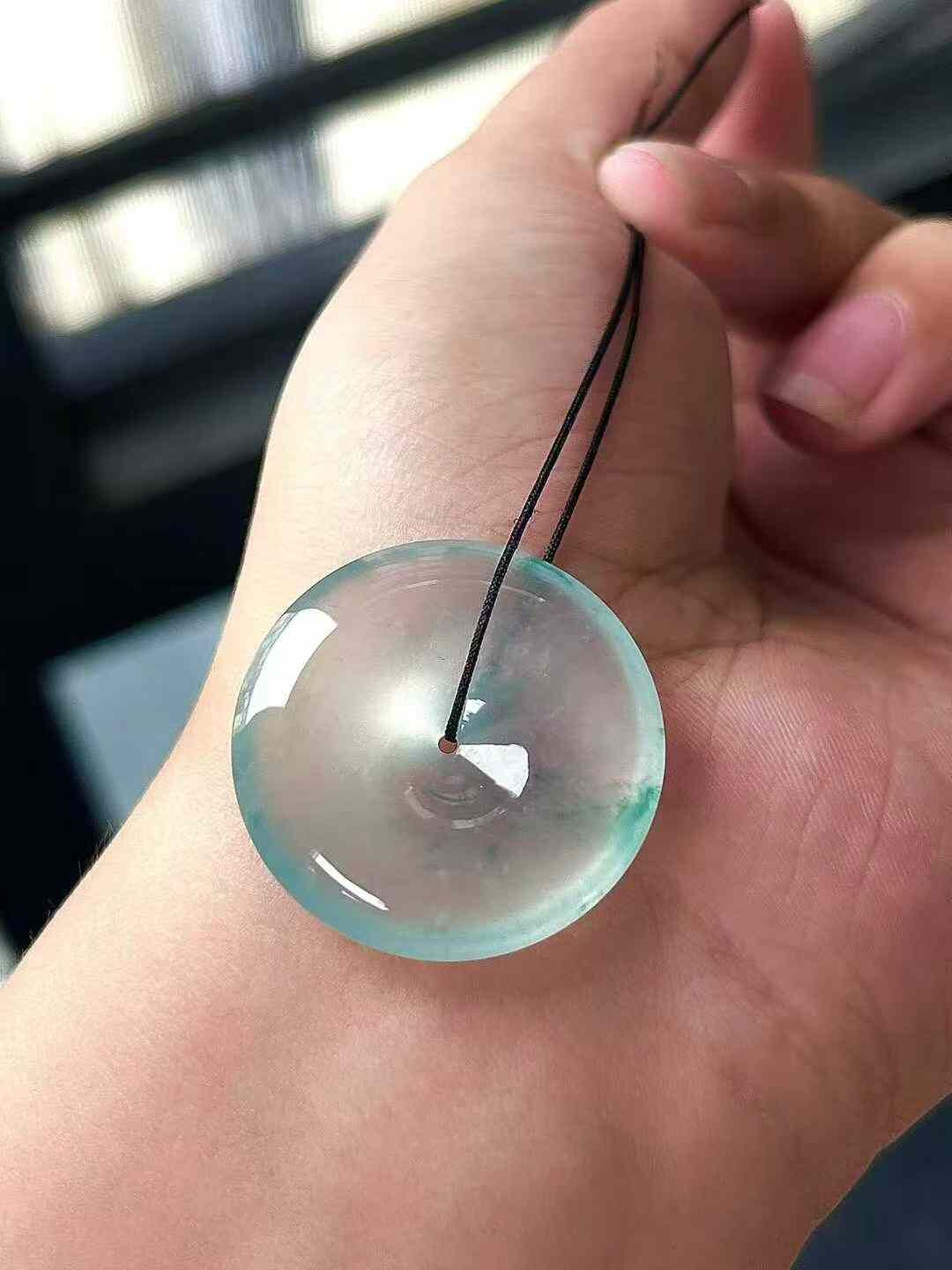 1023355 翡翠平安扣 (27.7mm直徑)