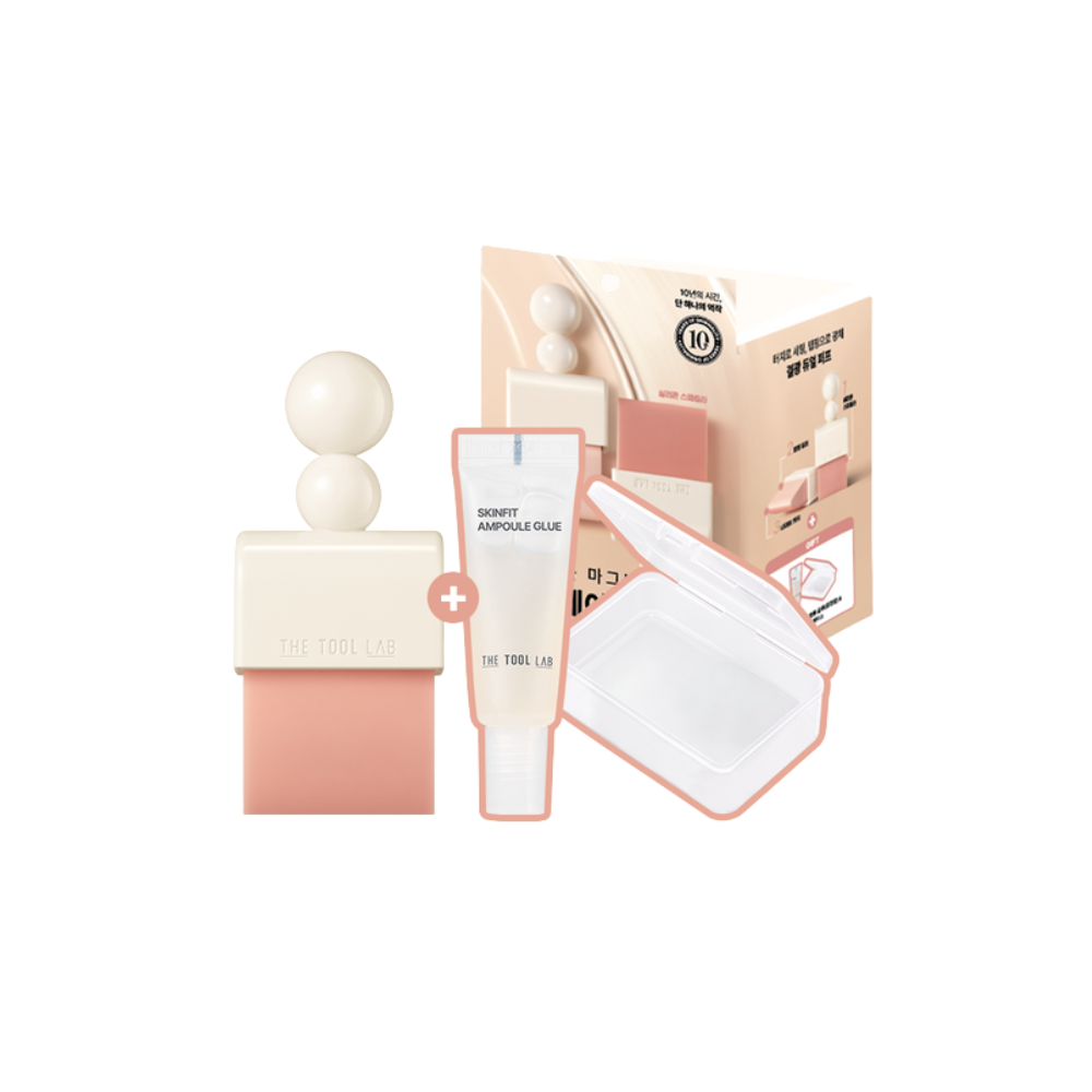 THE TOOL LAB  粉_紋理光澤雙效粉撲組