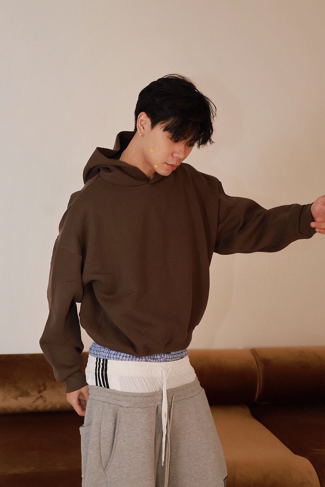 重磅 寬鬆 BOXY 百搭 棉質 #帽T