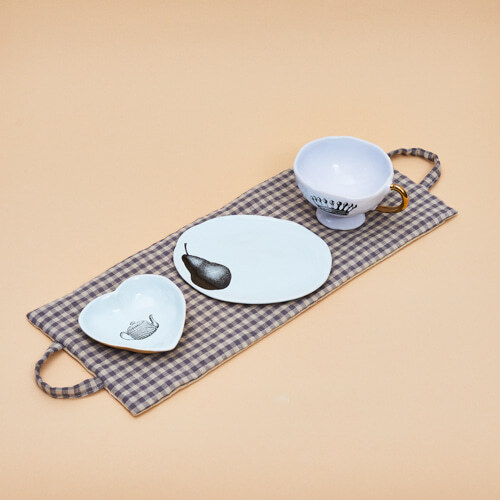 Louisdog 北歐亞麻餐墊