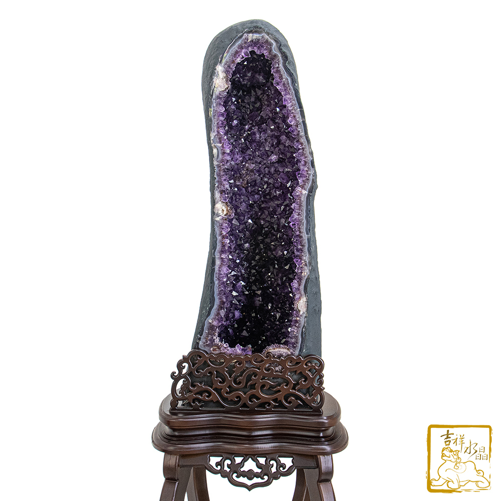 巴西紫水晶洞 75.1kg 生意興隆