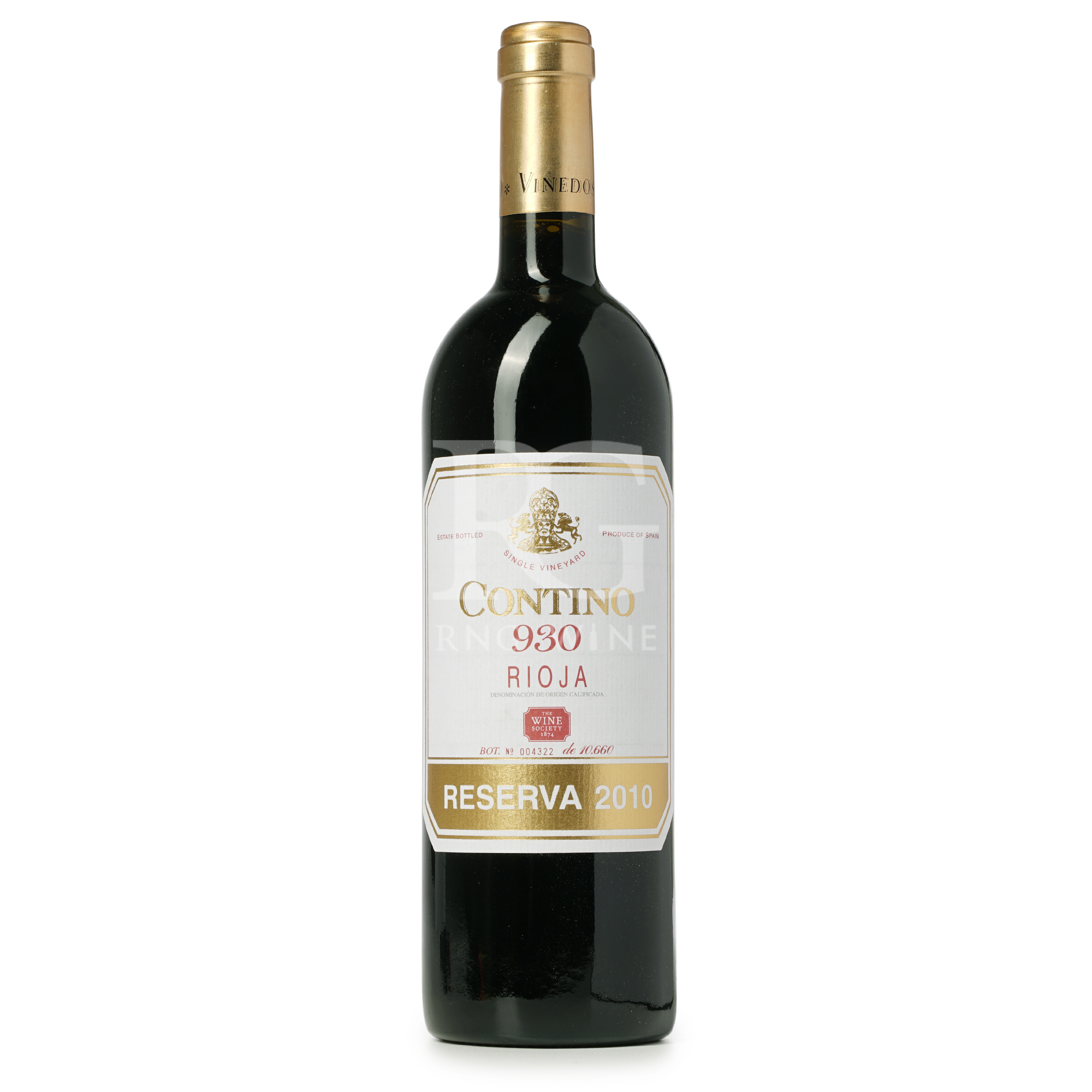 CVNE Contino Reserva 930 2010 (JS98)