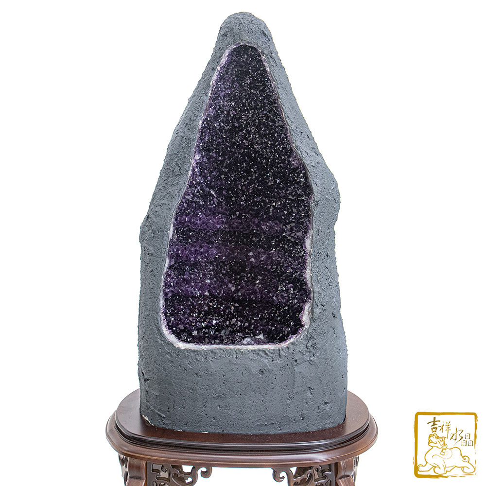 巴西手打洞紫水晶洞 77.5kg 聚財旺運