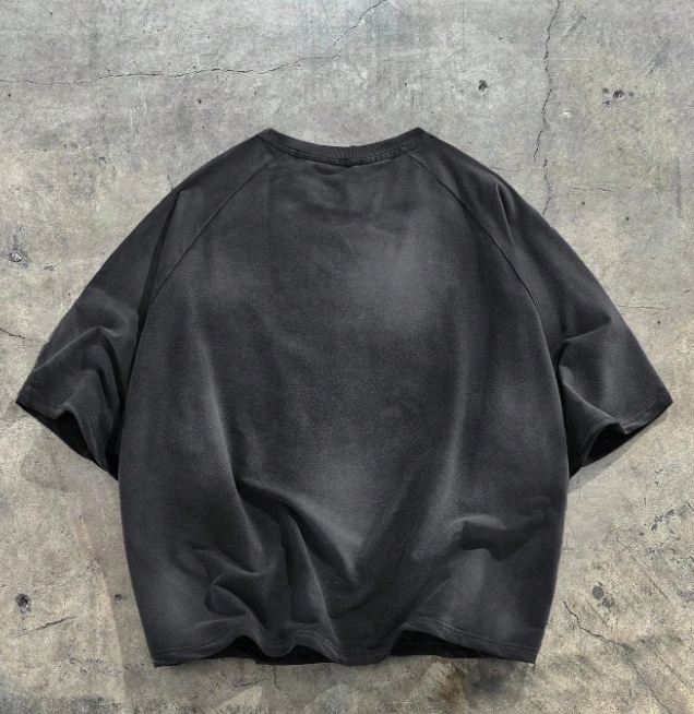 KADMAX大尺碼-大碼男水洗數字短袖TEE〈KSMS2588〉