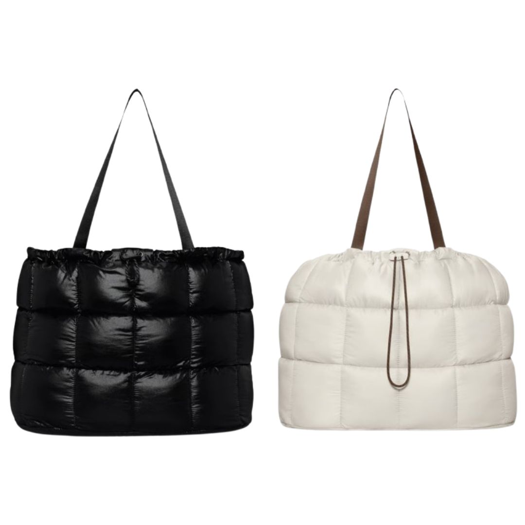 Nike Sportswear Puffle Tote (28L) 枕頭托特包 黑 HQ0220-010 白 HQ0220-072 X