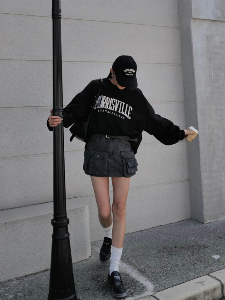 高磅個性四季工裝短裙*4色