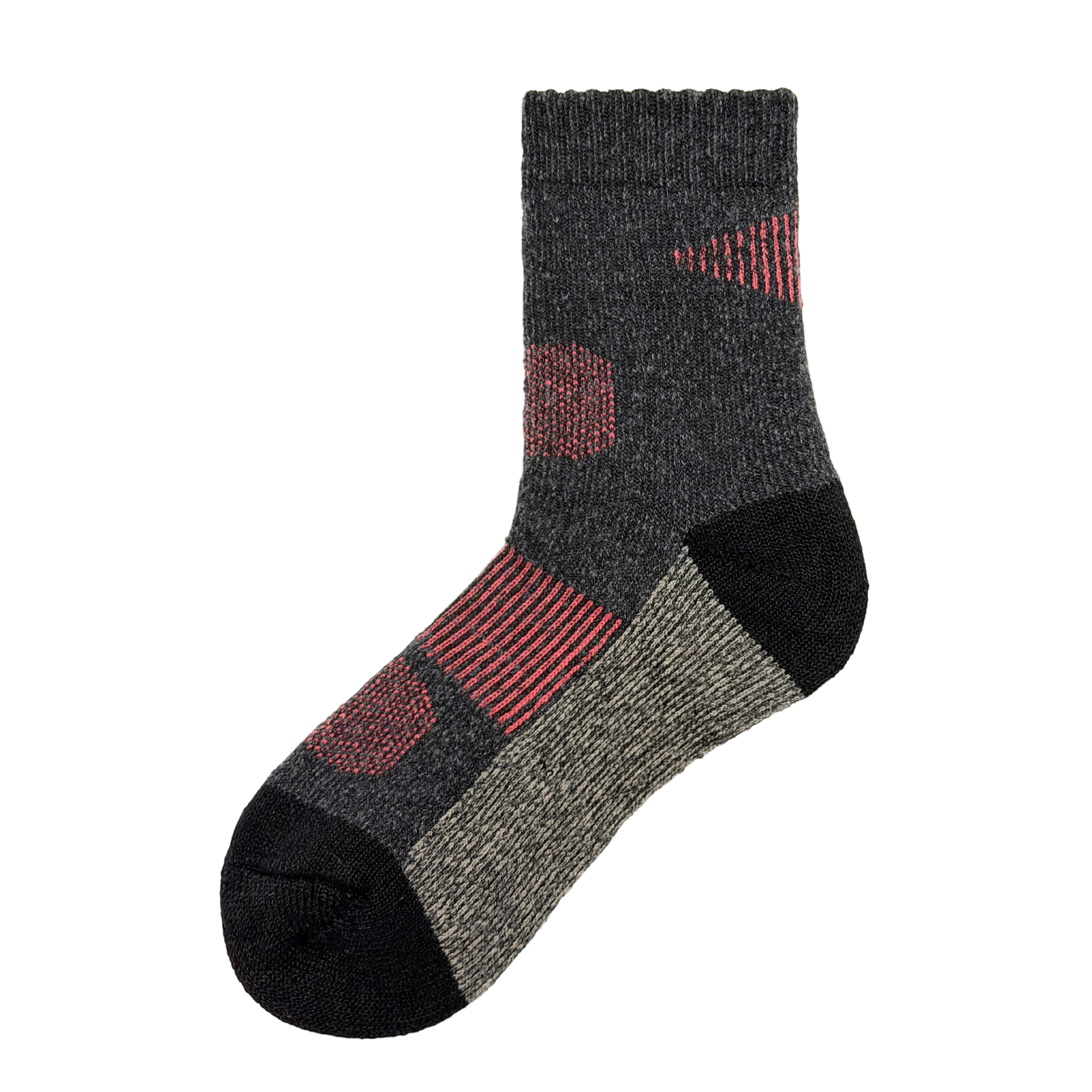 撞色保暖羊毛襪-加厚 男款 (3色) 44LJ0565