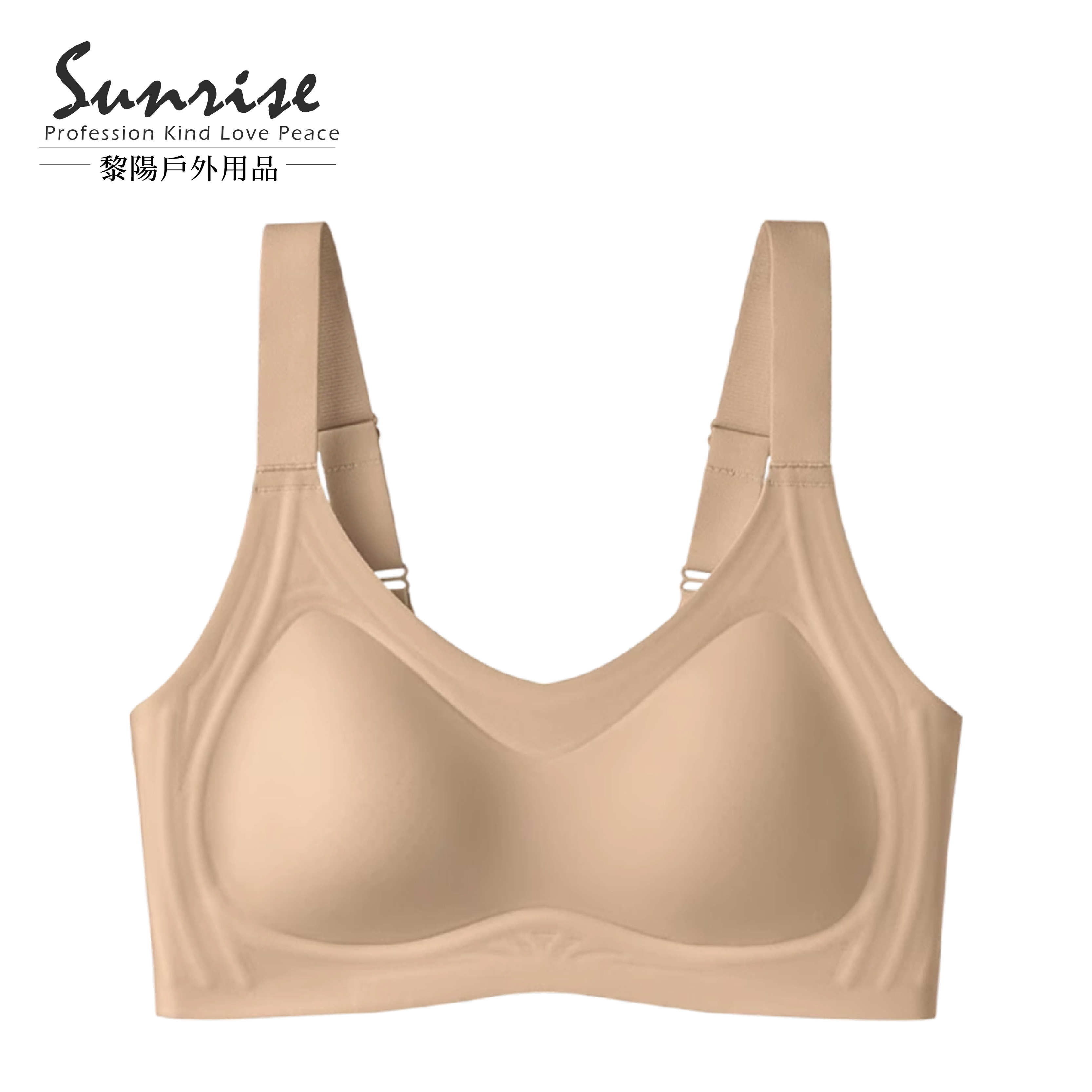 果凍柔托無痕後扣式胸衣 (4色) 17YST161