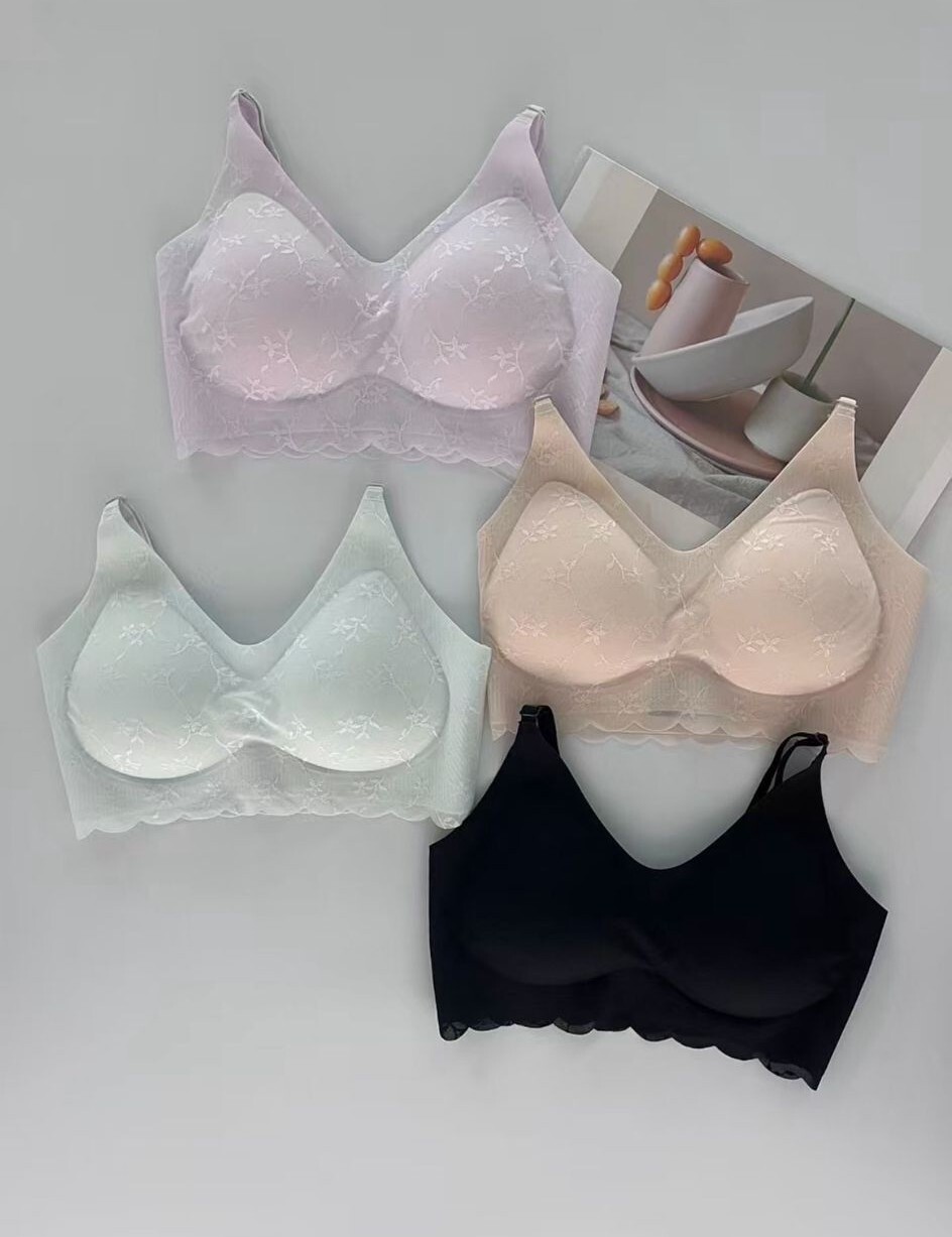 HH01 Bra Top款 沒後扣 敏感肌可穿 透氣 BRA TOP   SIZE:M-XXL $299  MADE IN KOREA