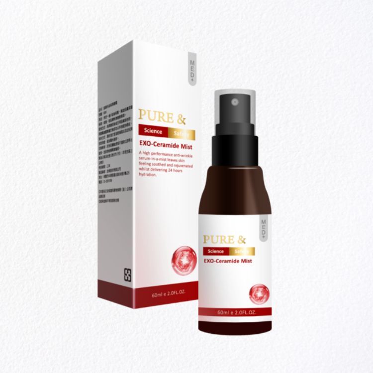 【外泌體舒緩補水｜醫研級5重神經醯胺修護】Pure& 超導外泌保濕噴霧（60ml/瓶）