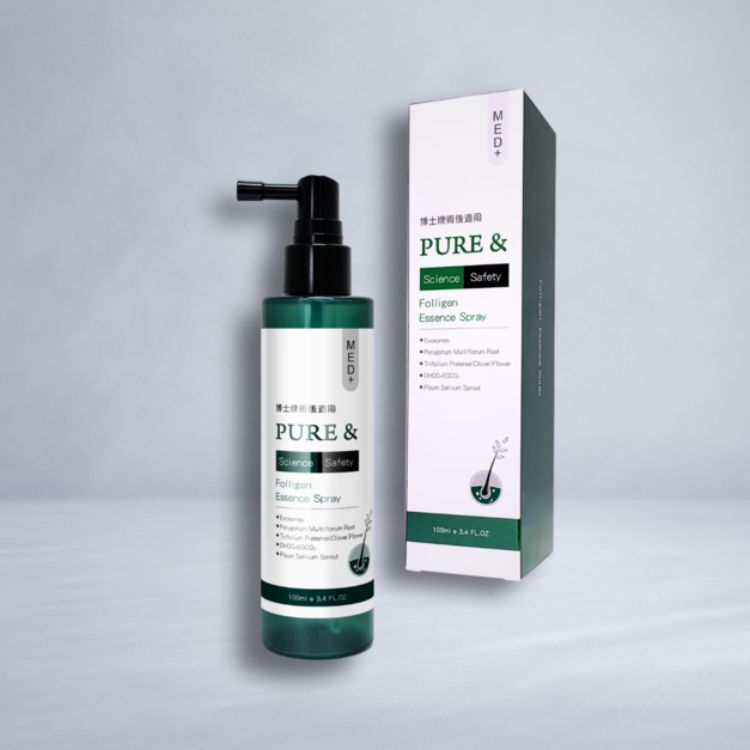 【頭皮科研 ＋50億級雙外泌體活性｜從根源強化修護】Pure&攻頂泌淨噴霧（100ml／瓶）