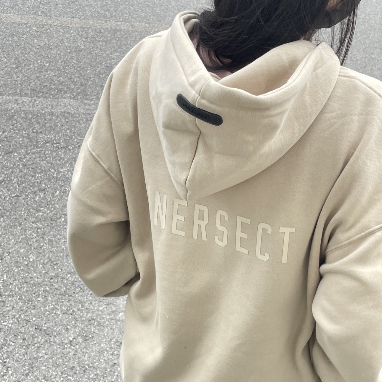 INNERSECT 三生萬物 貼布字母 加絨重磅連帽衛衣 帽T 上衣 長袖 美式休閒 INN24FWTHD118