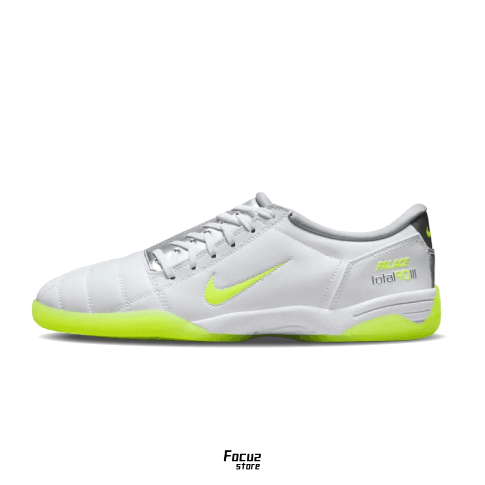 【Focus Store】預購 Palace x Nike Total 90 3 "White Silver Volt" 銀白 螢光綠 聯名 IM1381-100