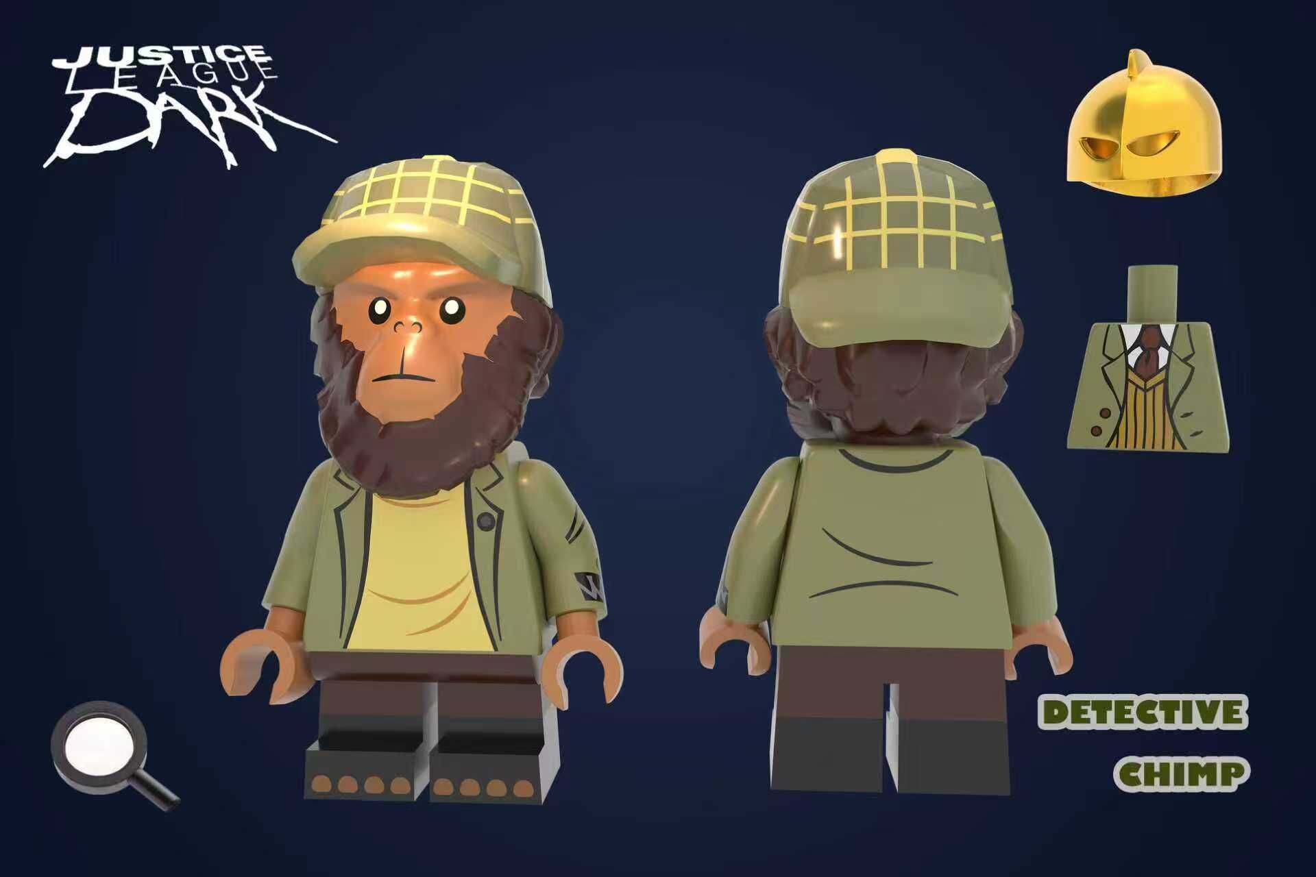 [atticbrick][Preorder] DETECTIVE CHIMP [PADprinted]