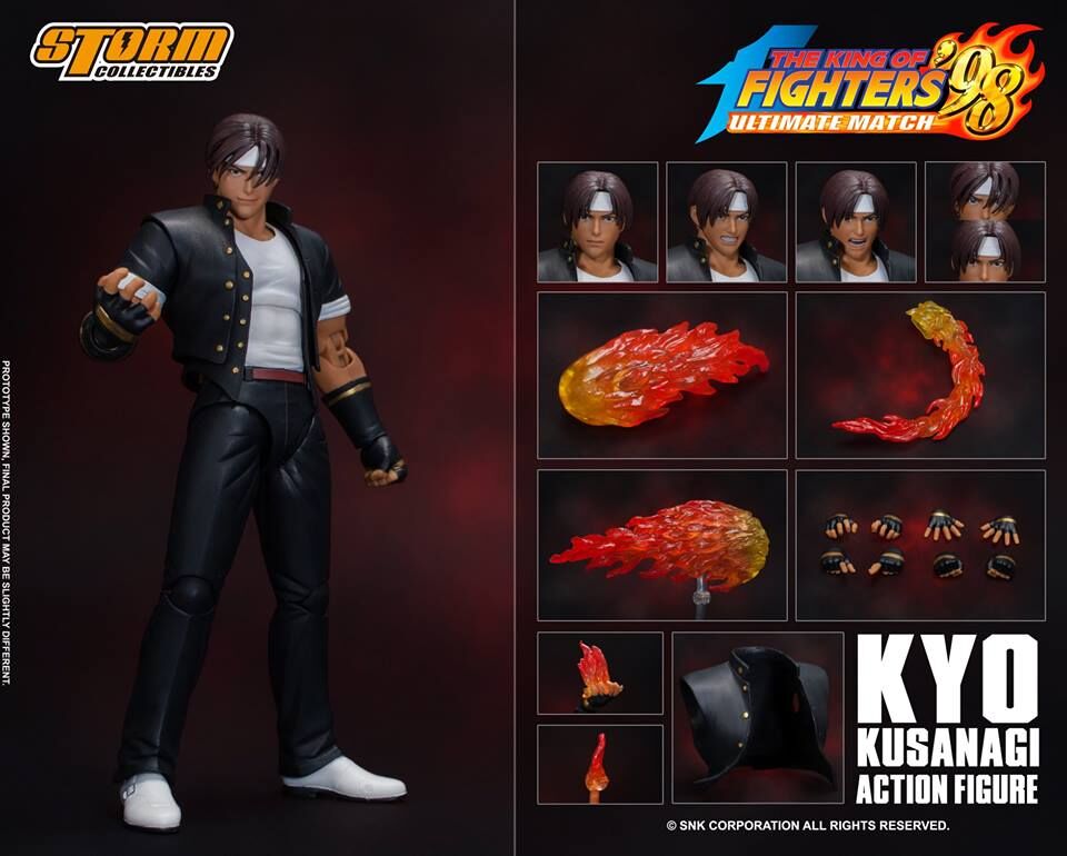 Storm Toys KFSA03 1/12 KOF 拳皇98UM 草薙京 KYO KUSANAG