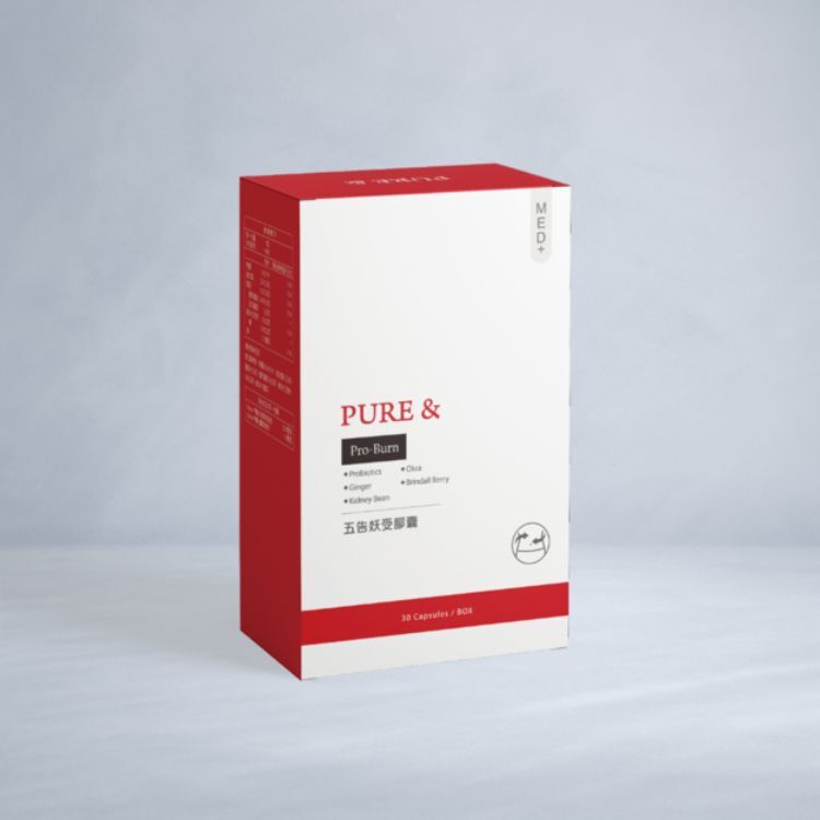 【歐美科研配方｜支持代謝循環】Pure&五告妖受．益生菌膠囊（30顆 / 盒）