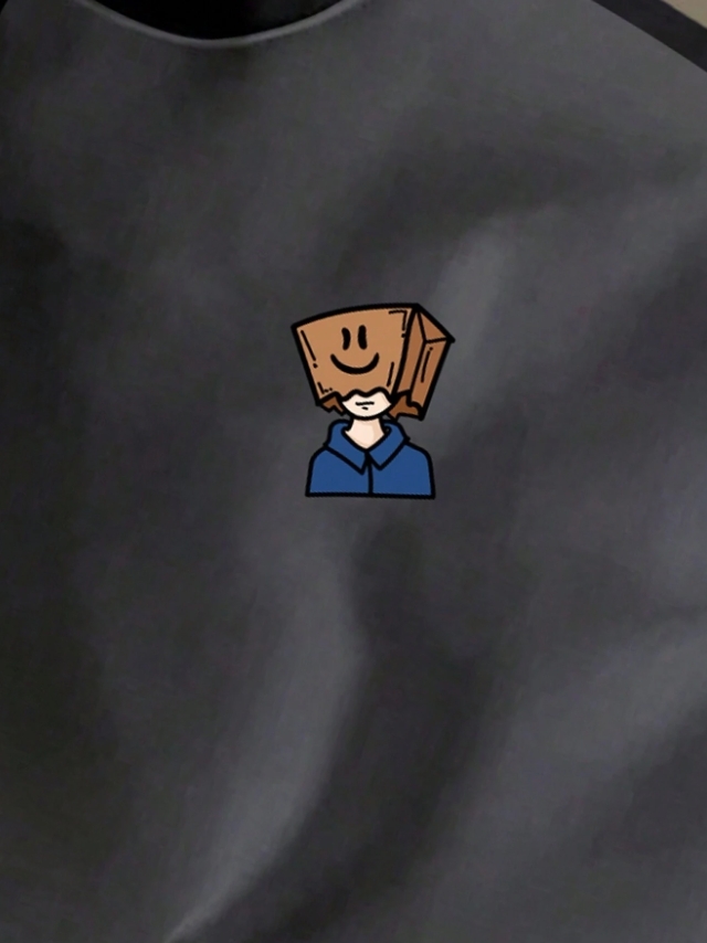 KADMAX大尺碼-大碼男卡通印花圓領短袖TEE〈KSMS2589〉