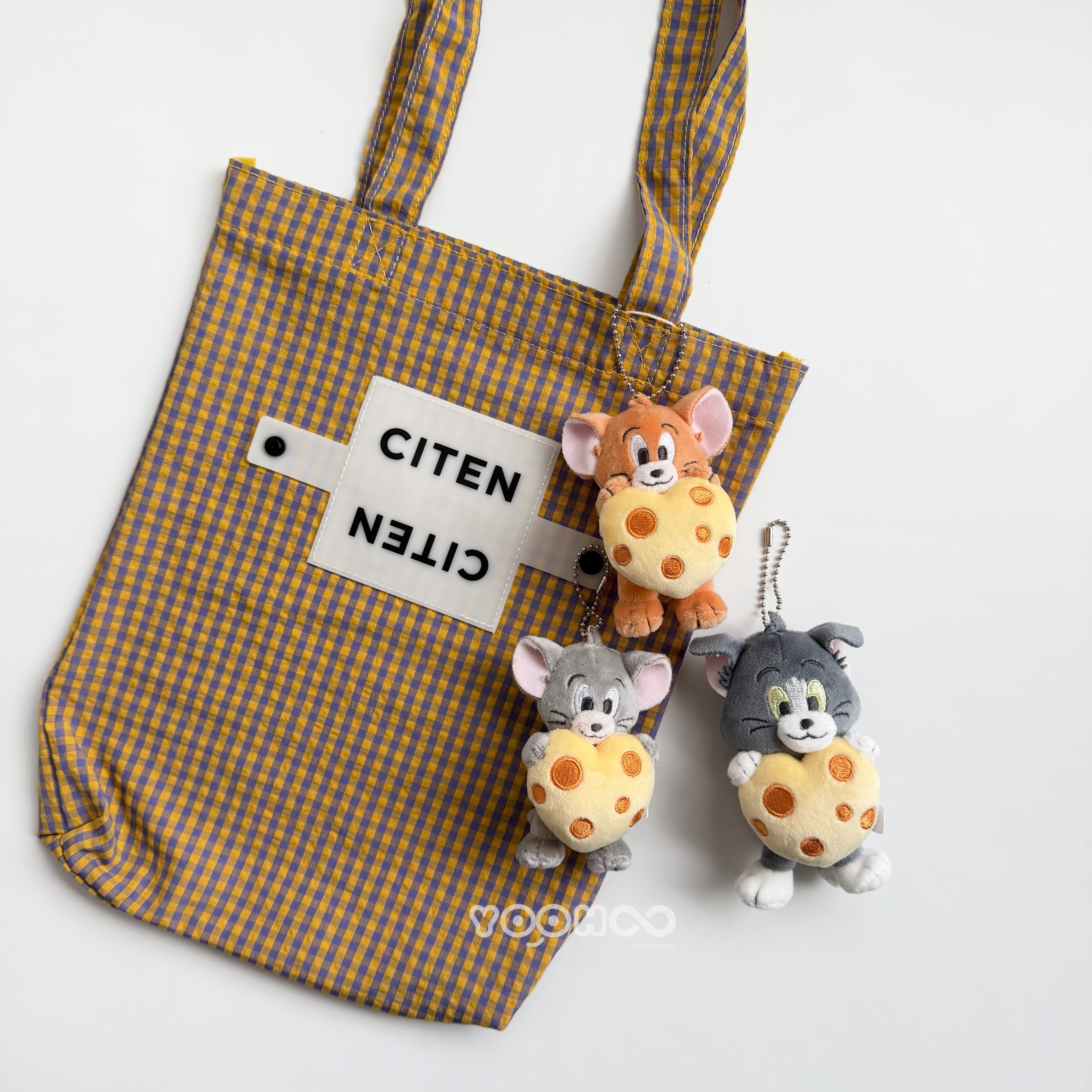 現貨┃日本 Tom and Jerry 湯姆貓與傑利鼠 泰菲 愛心 起司 吊飾