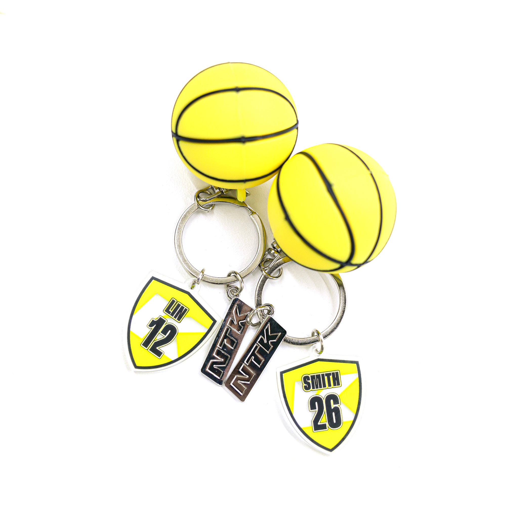 25-26國王小籃球盾牌吊飾｜扭蛋