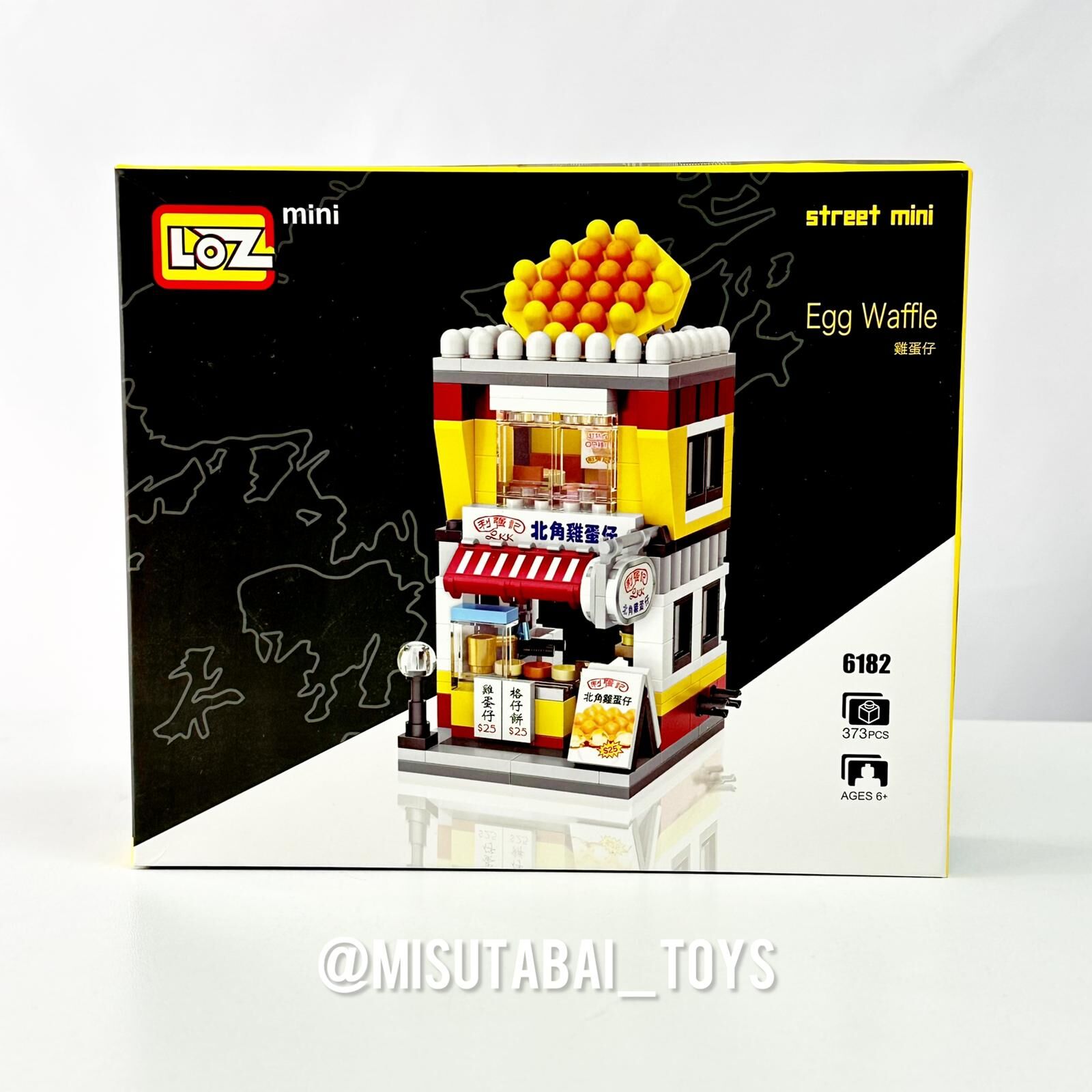 LOZ 北角雞蛋仔店迷你積木｜城市美食系列 (90634)