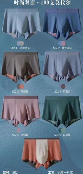 TW6040    S02双面100支莫代尔    L-3XL買二送一, 隨機颜色