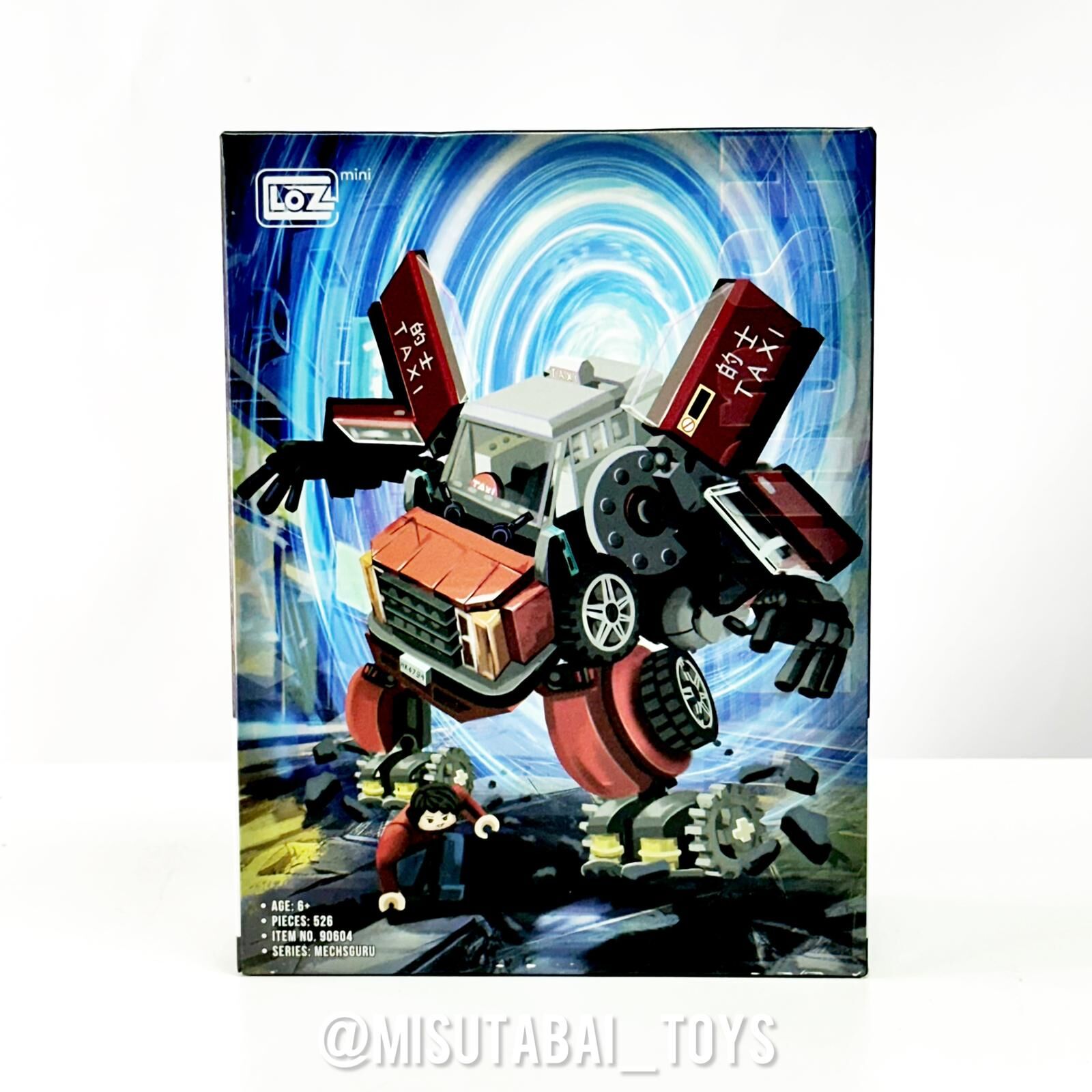 LOZ 香港的士機械人 迷你積木｜MechsGURU 系列 (90604)
