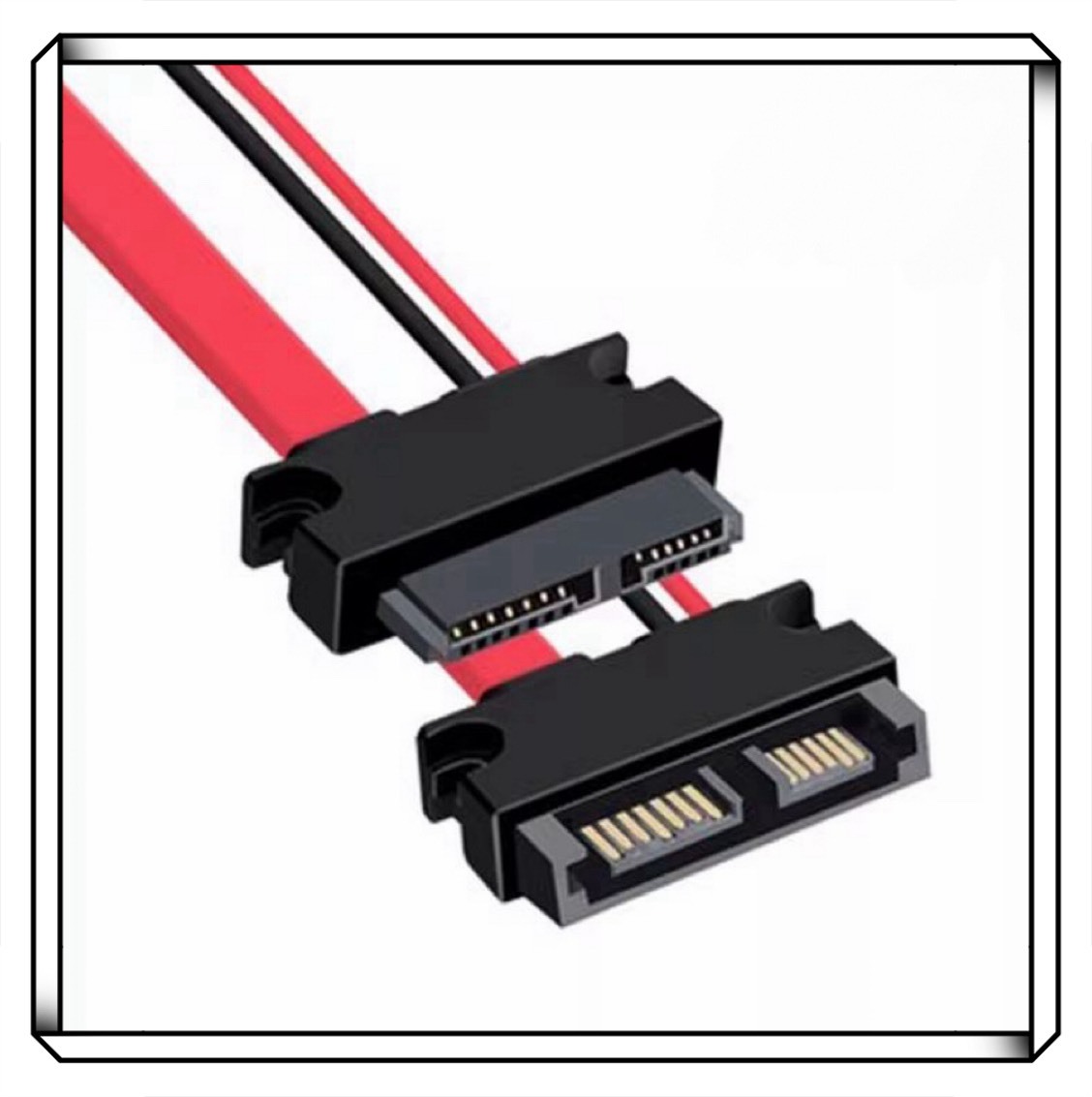 光驅轉硬盤 7+6轉7+15pin SATA 數據線