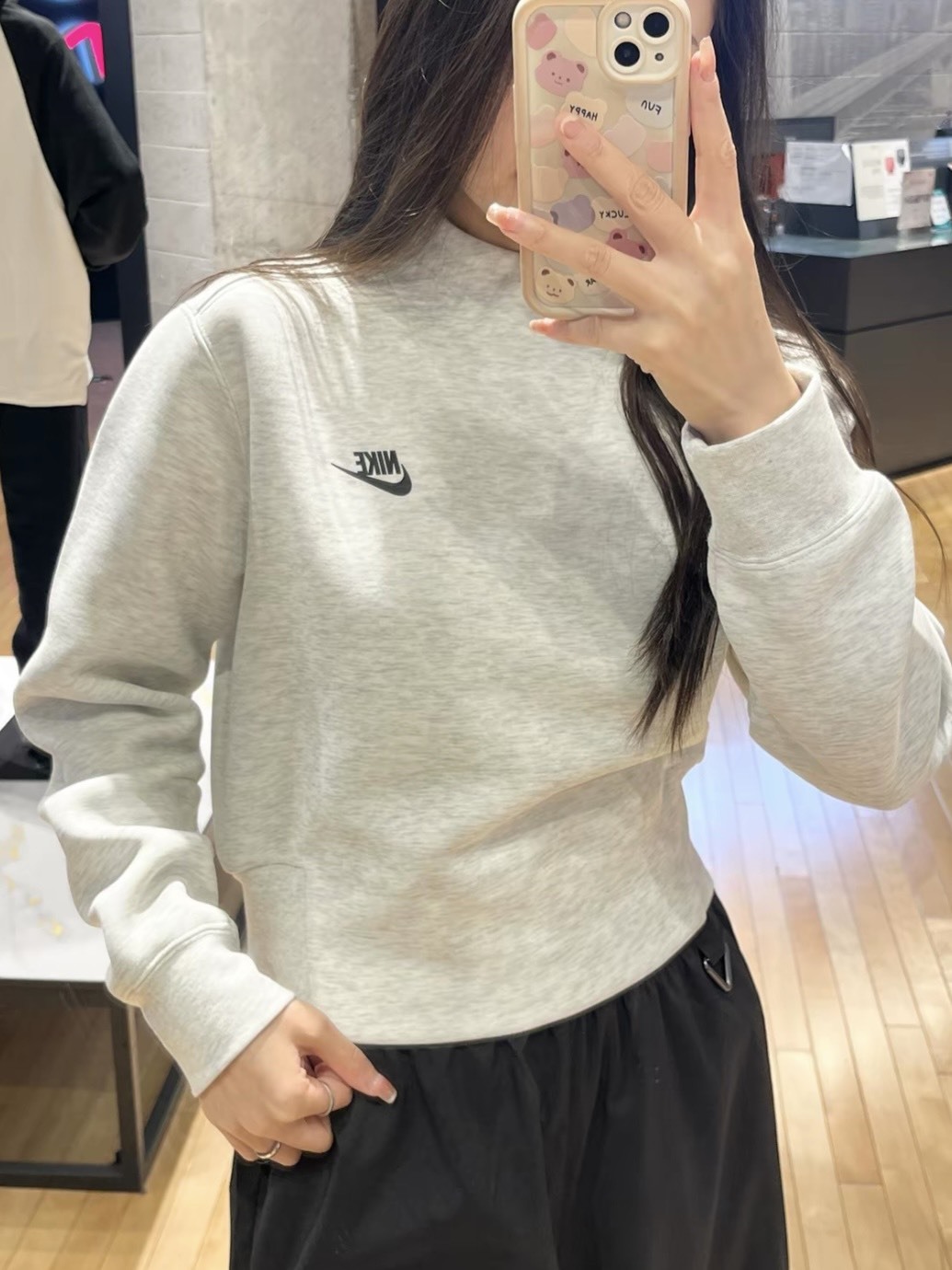 <快速出貨> NIKE 我是套裝控 太空棉立領衛衣