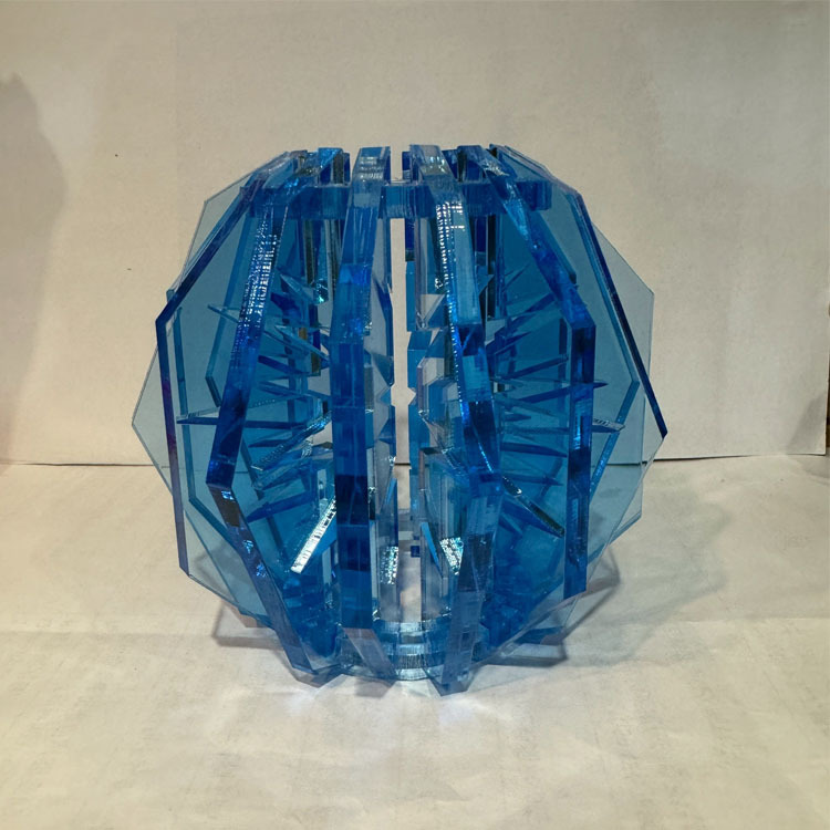 【幾何工廠Ｘ海怪野行】聯名壓克力燈罩 STELLA | 海光藍 OCEAN LIGHT