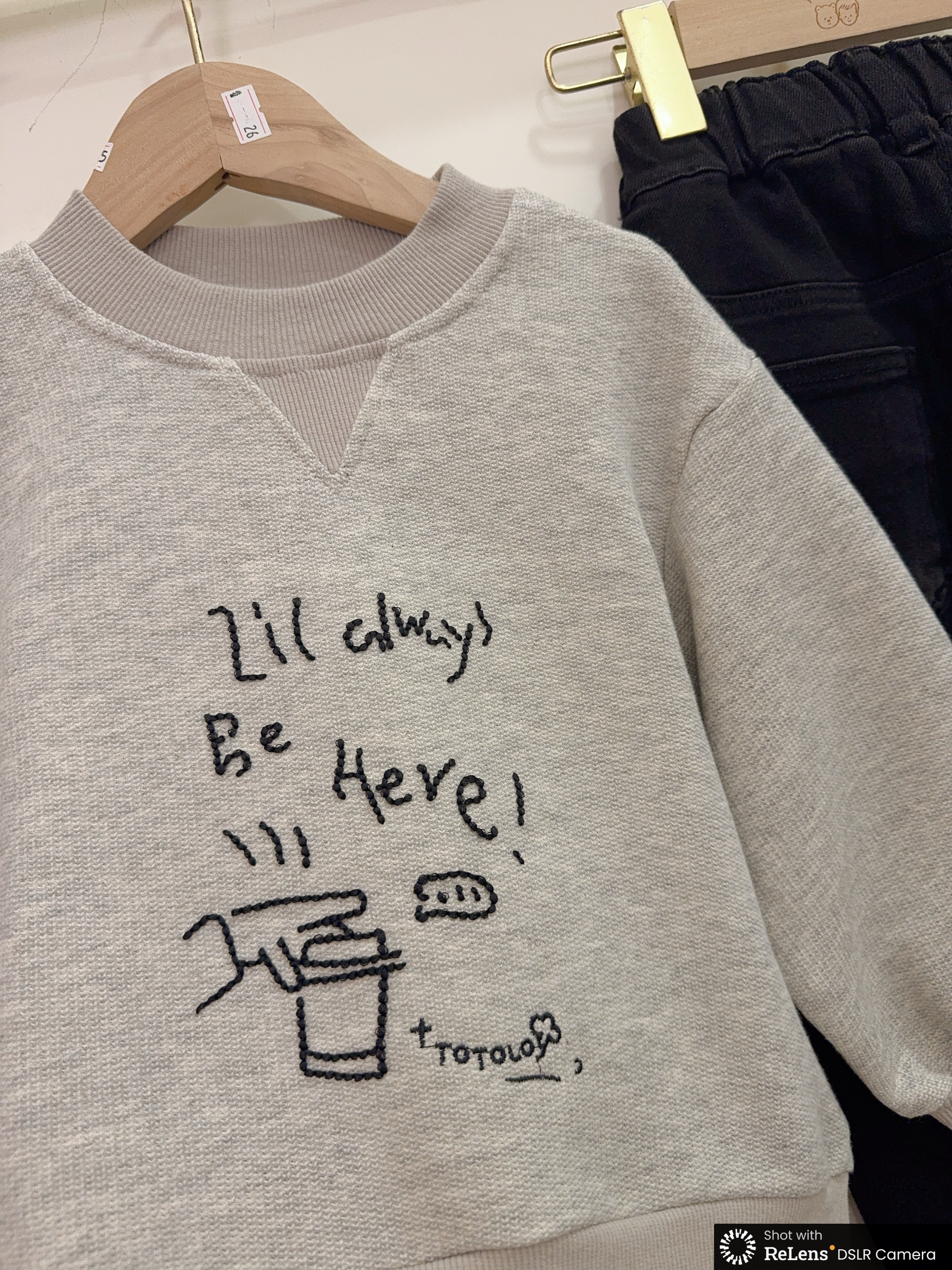 55085刺繡混棉上衣