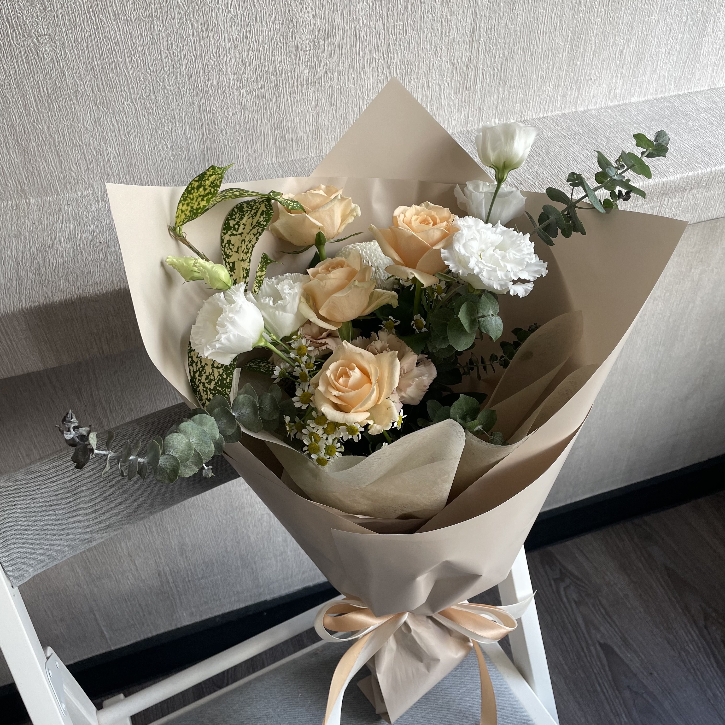 舒｜香檳色系小花束