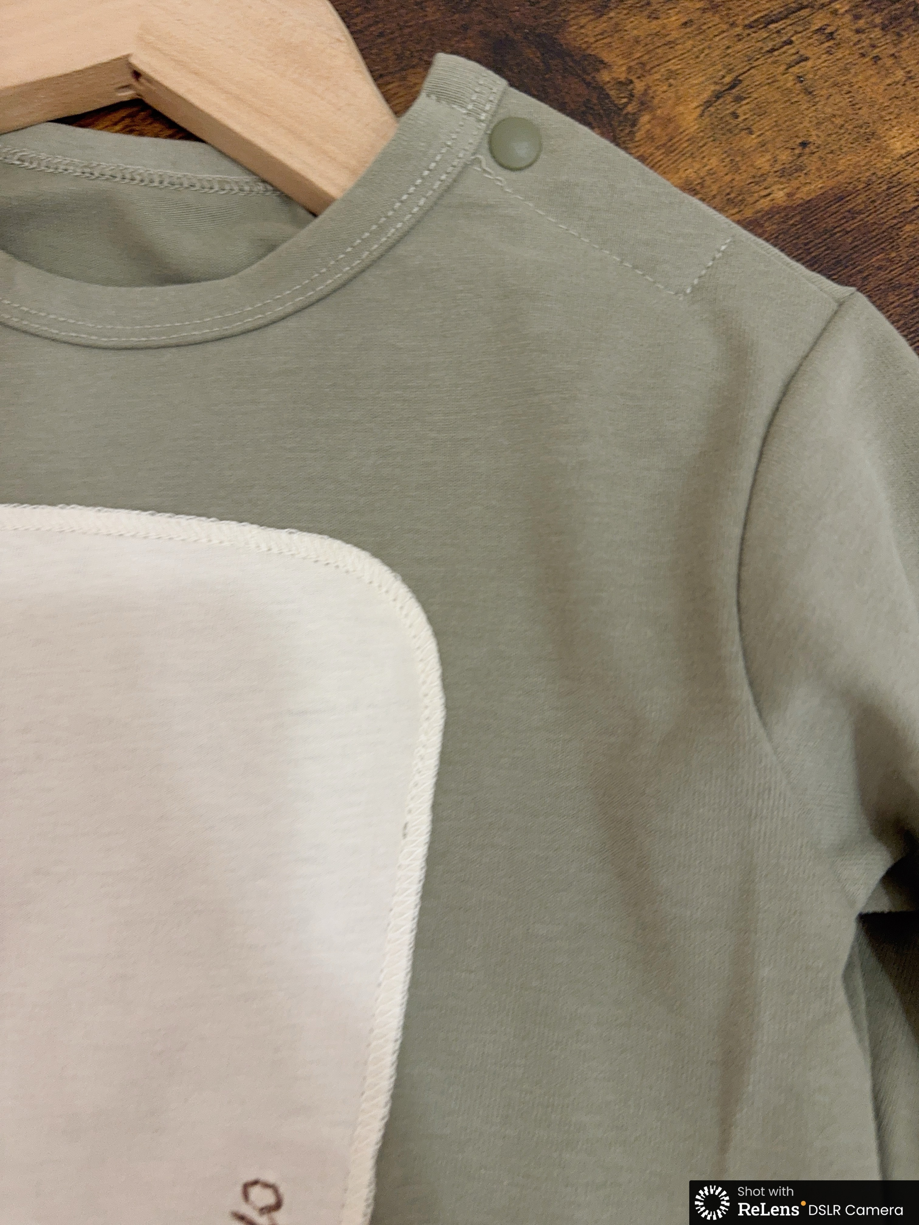 u5009酪梨綠肩扣上衣