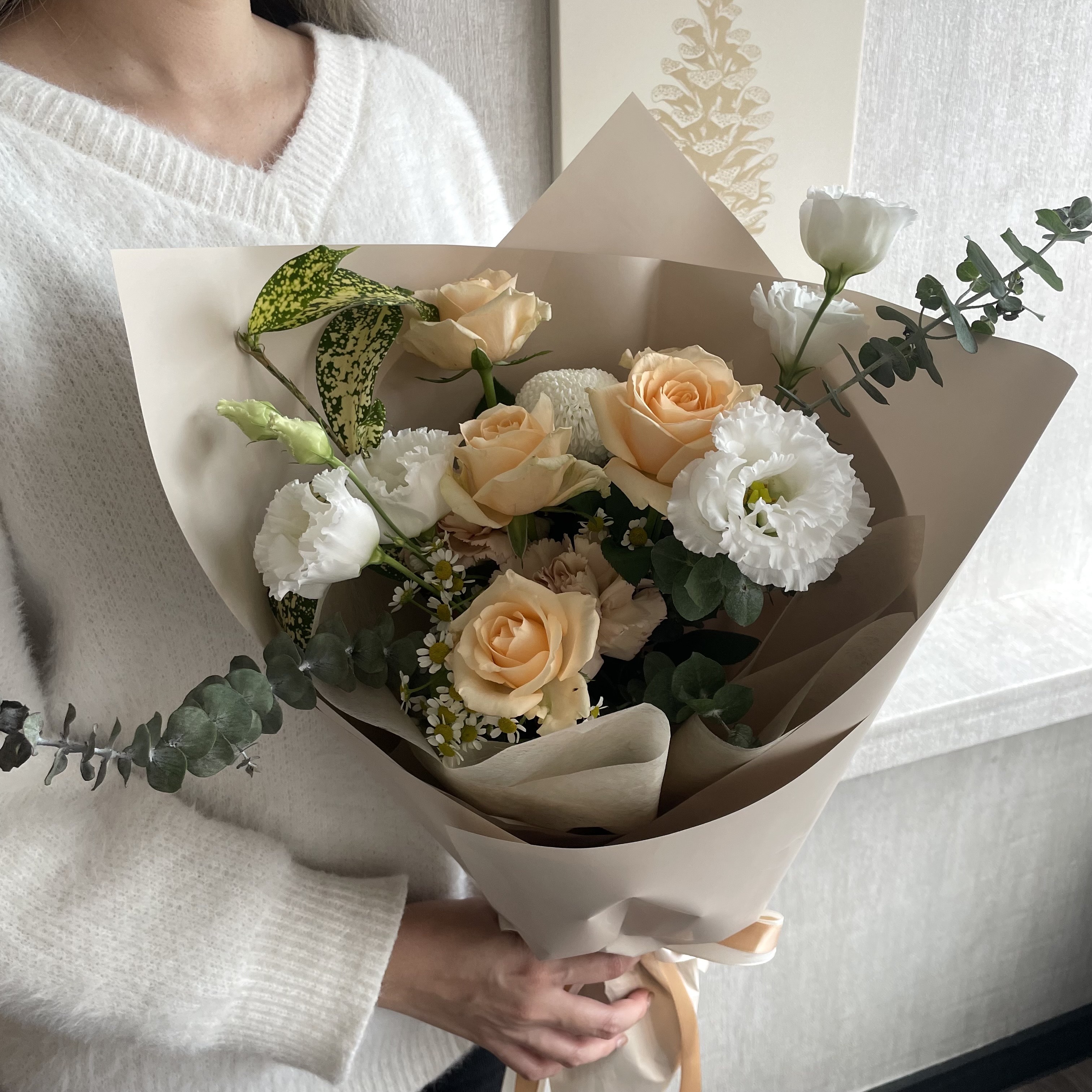 舒｜香檳色系小花束