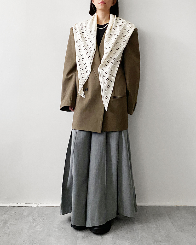 SC-180 鏤空針織披肩