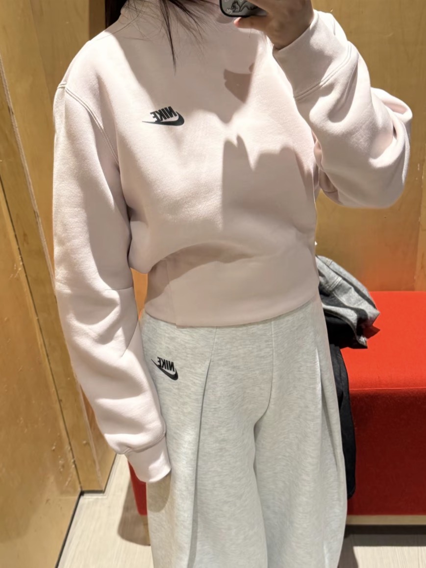 <本季必買> NIKE 我是套裝控 太空棉立領衛衣