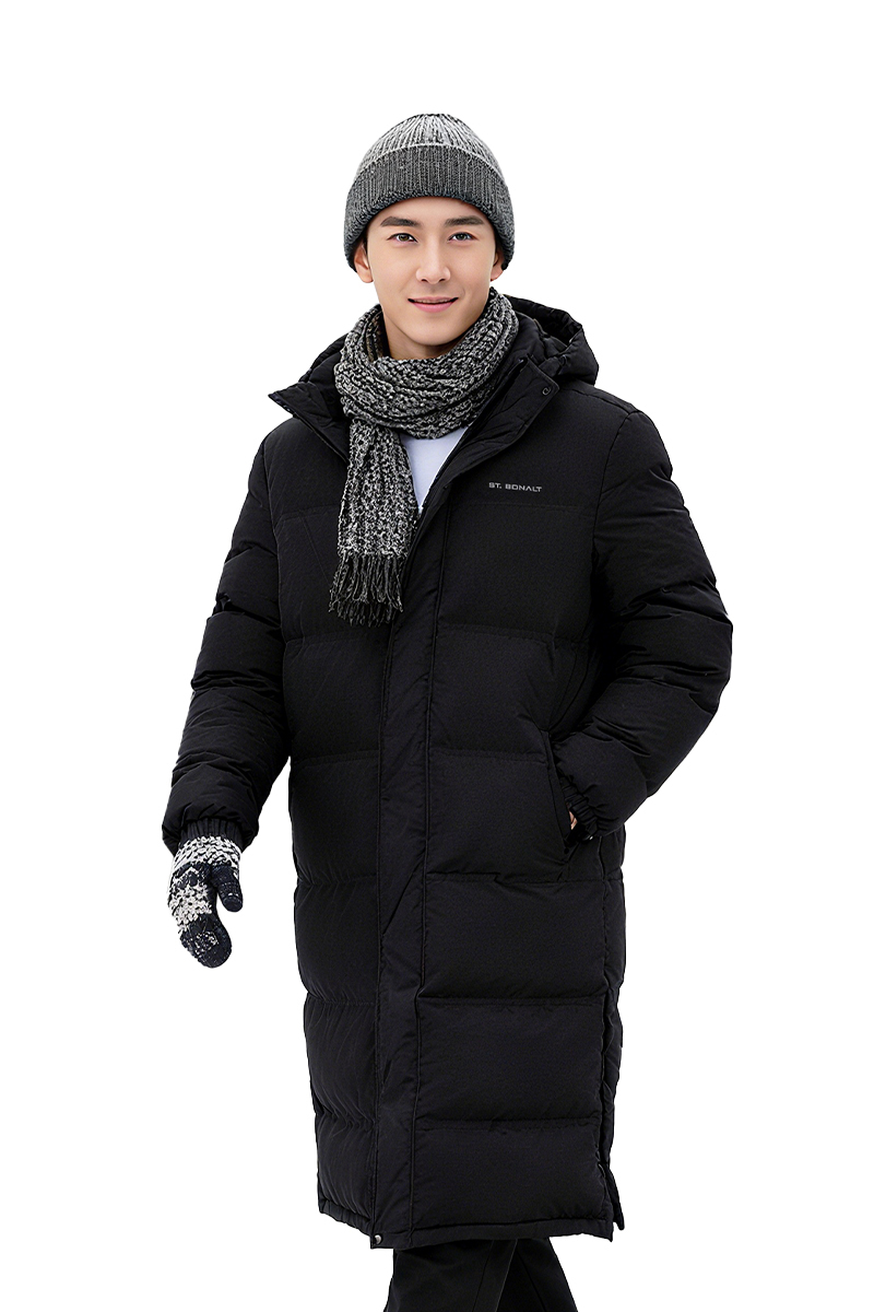 頂級長款鵝絨大衣｜男款 FM9026 (防風、保暖、透氣、賞雪)