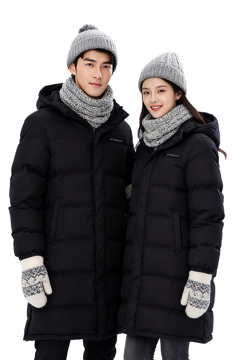 頂級長款鵝絨大衣｜男款 FM9026 (防風、保暖、透氣、賞雪)