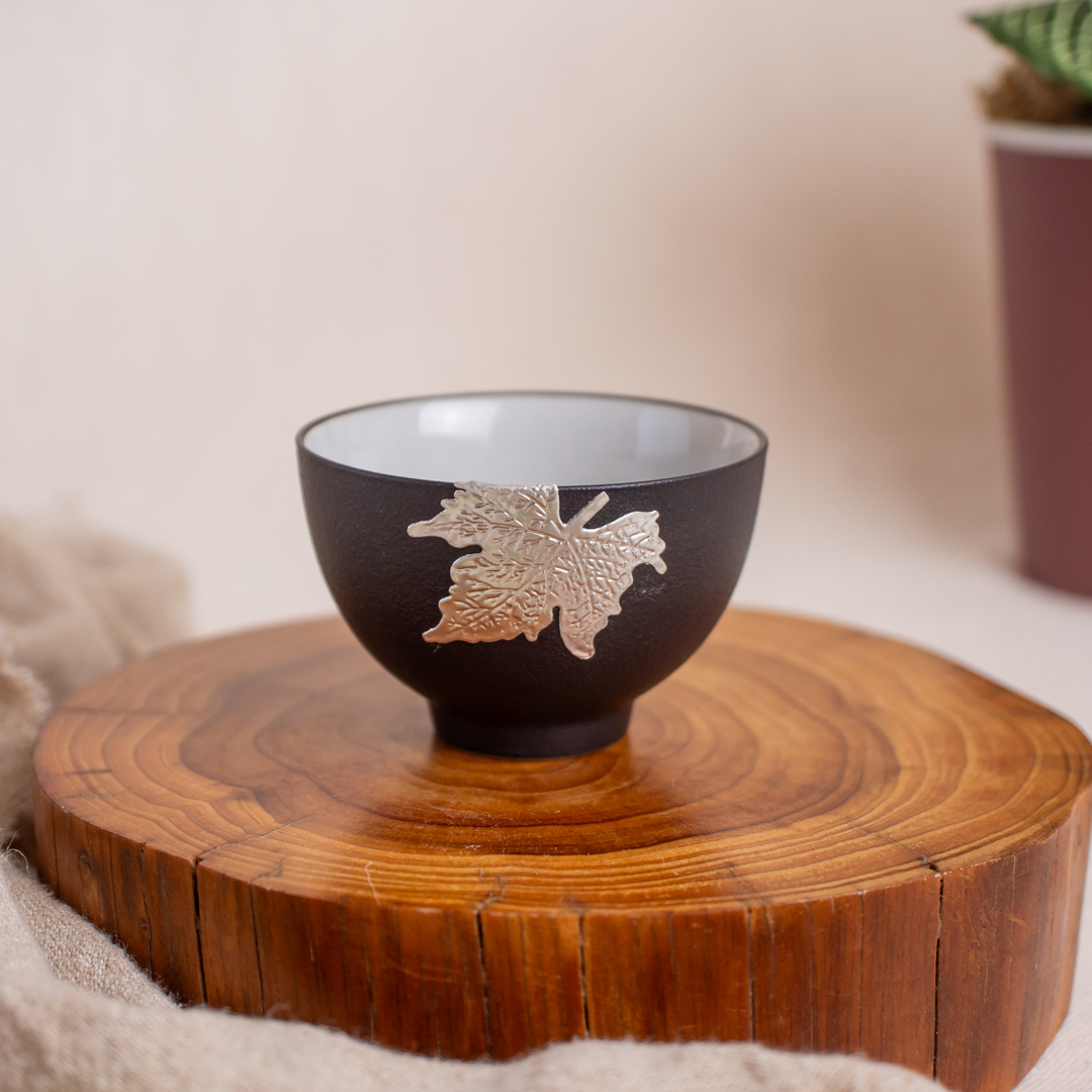 楓葉茶杯