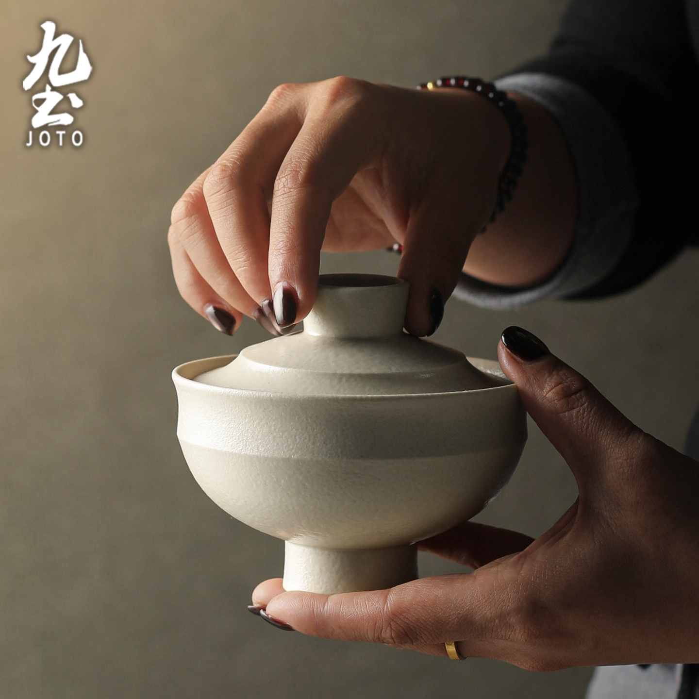 九土復古陶瓷燉盅_CJR0644