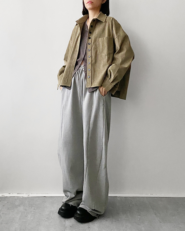 MKP-2833 繭型棉質長褲