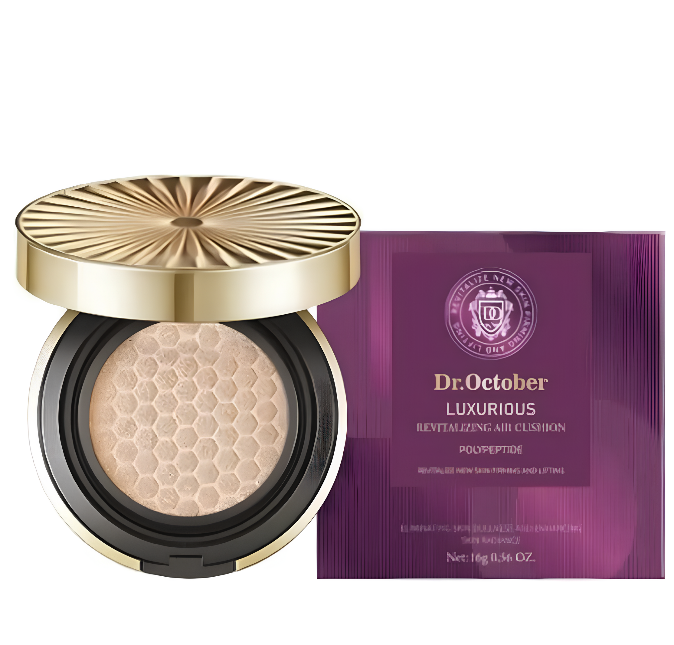 【直播】英國 Dr. October LL110517 玻色因臻奢氣墊霜 16g (自然色)(買1送1)