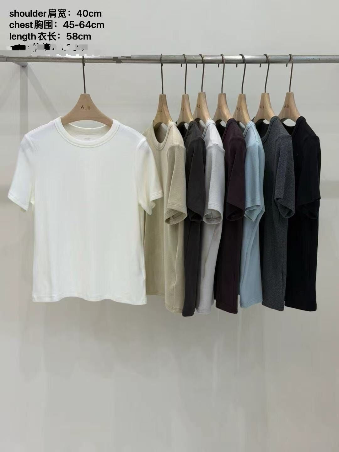 AB5252 超百搭圓領棉Tee