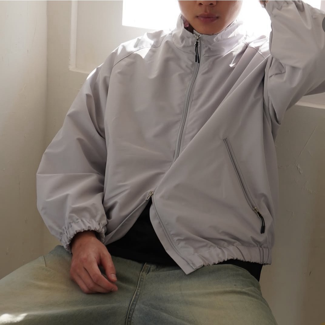 風衣雙拉鍊羽球外套