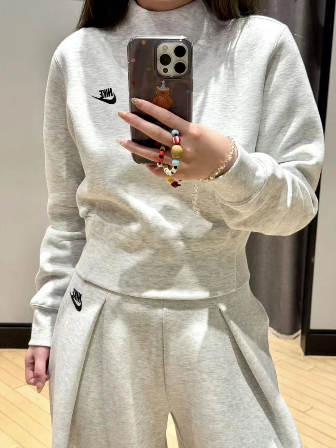 <本季必買> NIKE 我是套裝控 太空棉立領衛衣