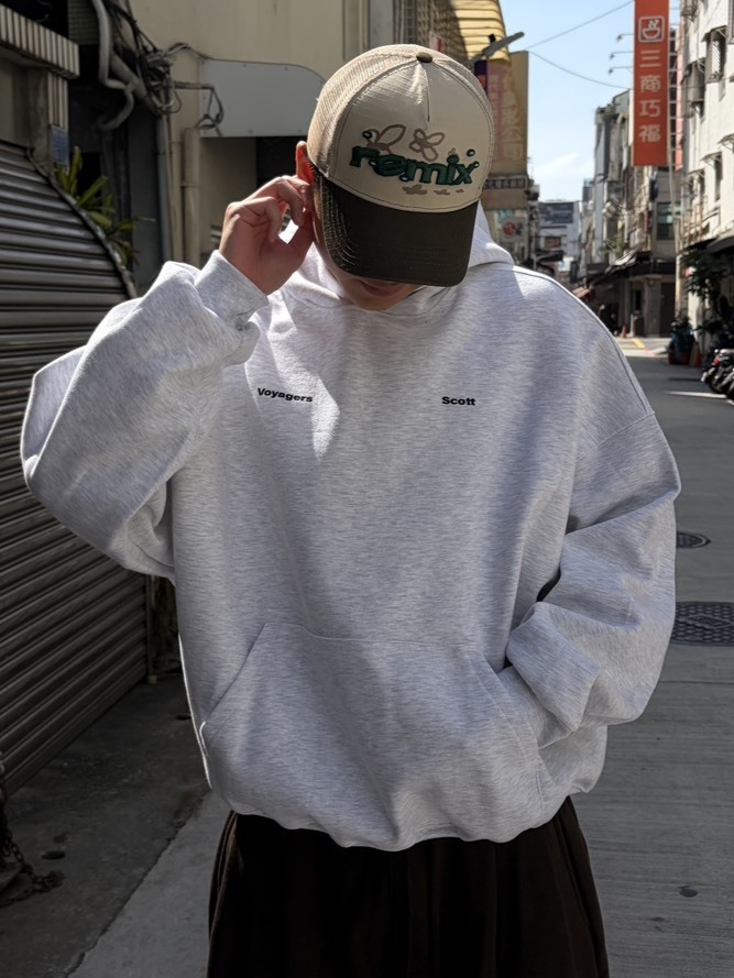 雙logo大帽簷加寬帽踢(雙色)